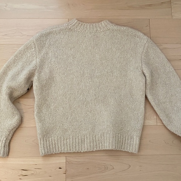 Paloma Wool Cream Sweater with Body Design - Picture 5 of 5